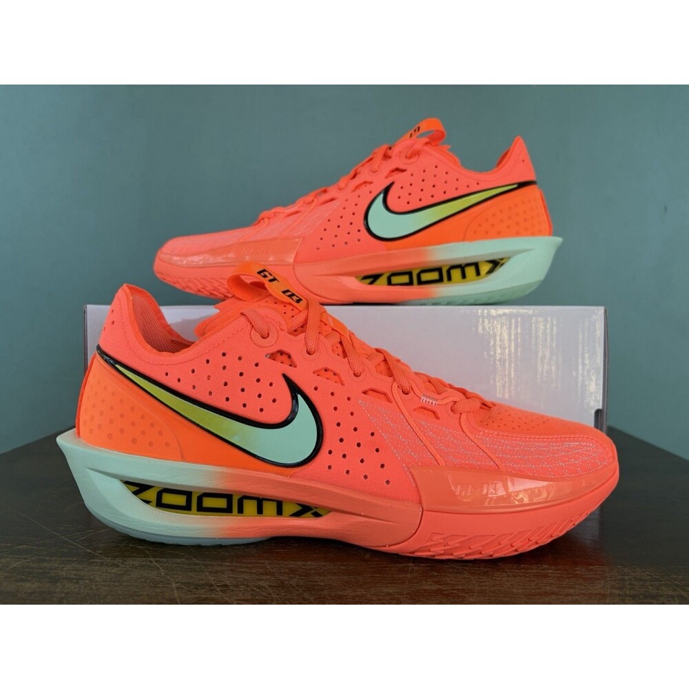 Nike GT Cut 3 "Bright Mango" Basketball Shoes Men’s Size 11 DV2913-800 NO LID